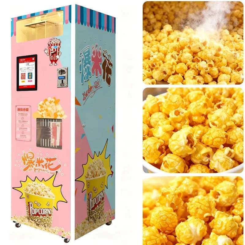 Popcorn Vending Machine - Machine à Popcorn Automatique Intelligente Haute