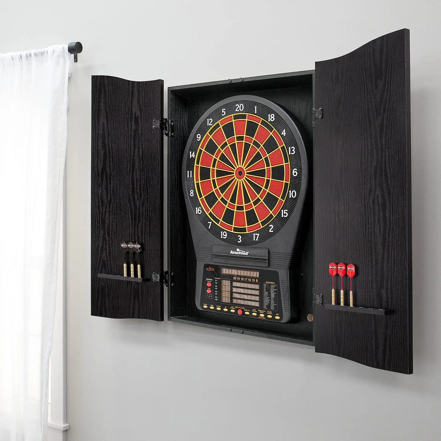 Armoire pour cible de fléchett - Electronic Dartboard Cabinet avis et prix