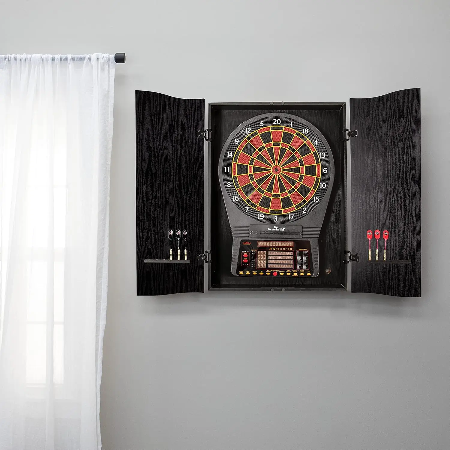 Armoire pour cible de fléchett - Electronic Dartboard Cabinet avis et prix