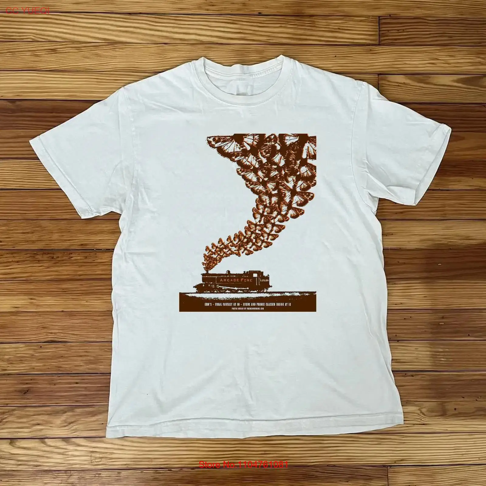 T-shirt HOT Arcade Fire en cot - Arcade No avis et prix